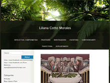 Tablet Screenshot of lilianacottomorales.com